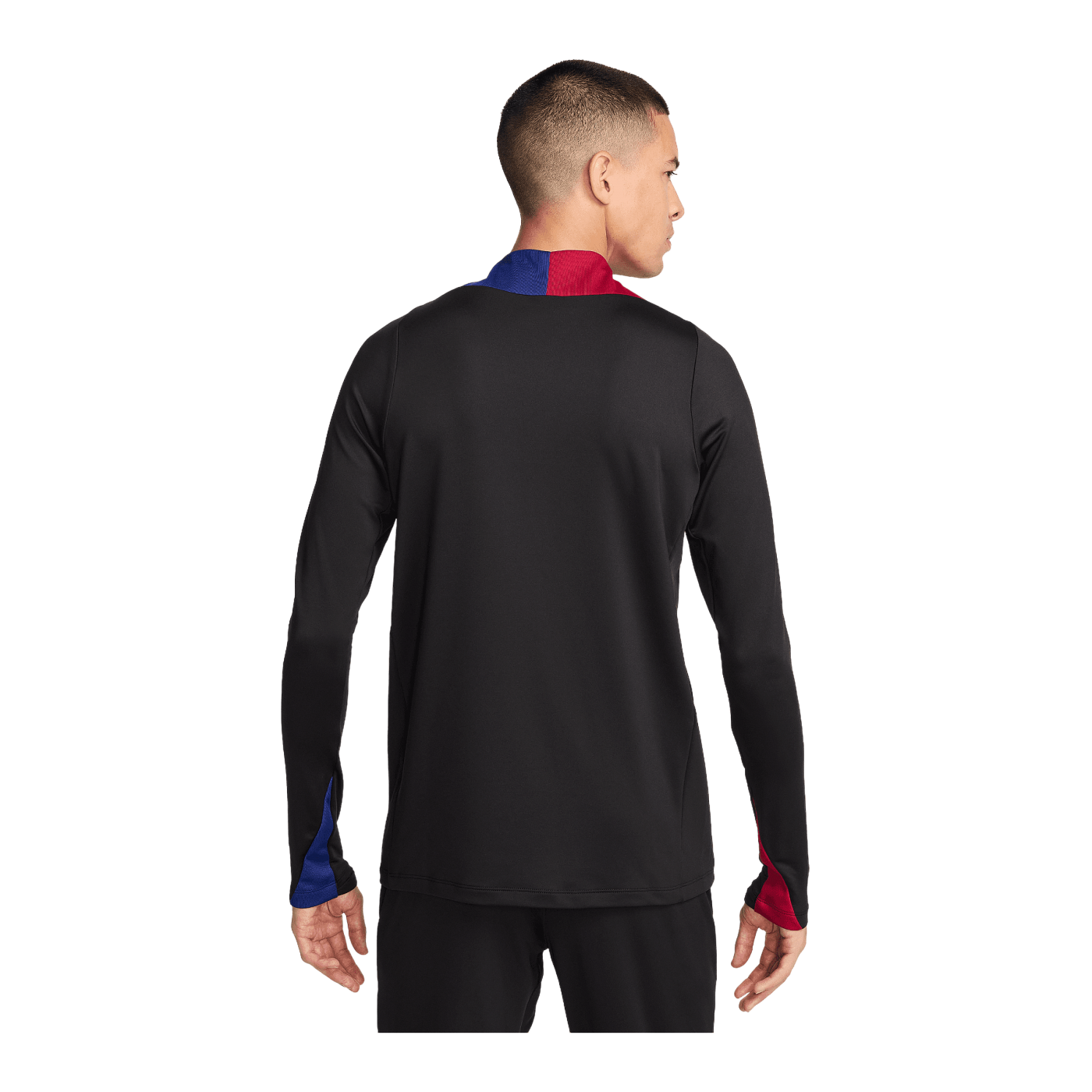 Nike FC Barcelona Strike Drill Top Sweatshirt Schwarz F011