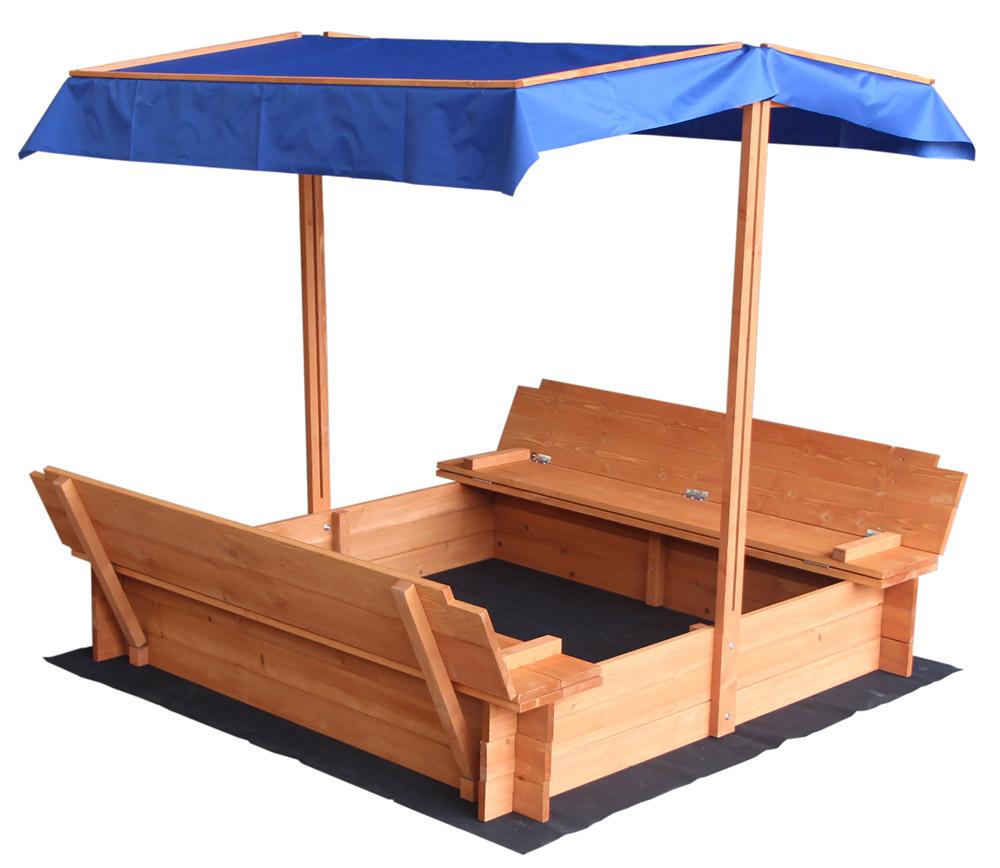 Home Deluxe Sandkasten BUDDELKISTE
