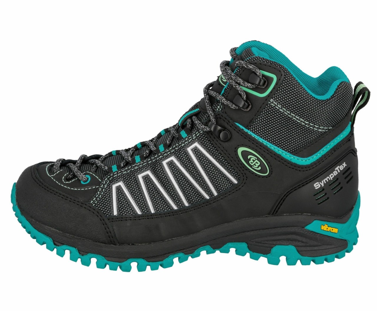 BRÜTTING Trekkingschuhe schwarz Bei diesem formschönen Schuh der Marke B