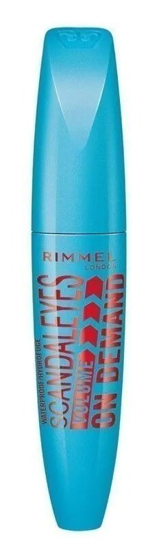 Αδιάβροχη μάσκαρα Rimmel Scandal Eyes Volume On Demand για όγκο