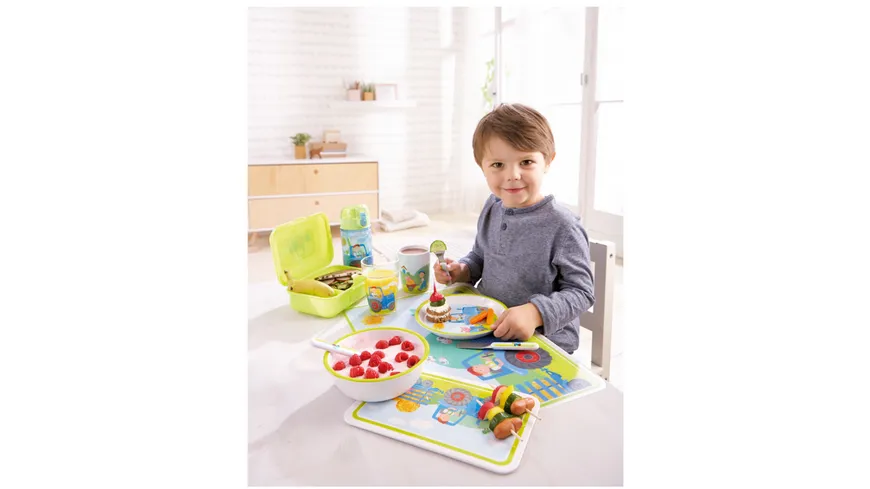 HABA Brettchen Traktor, Kindergeschirr 302816