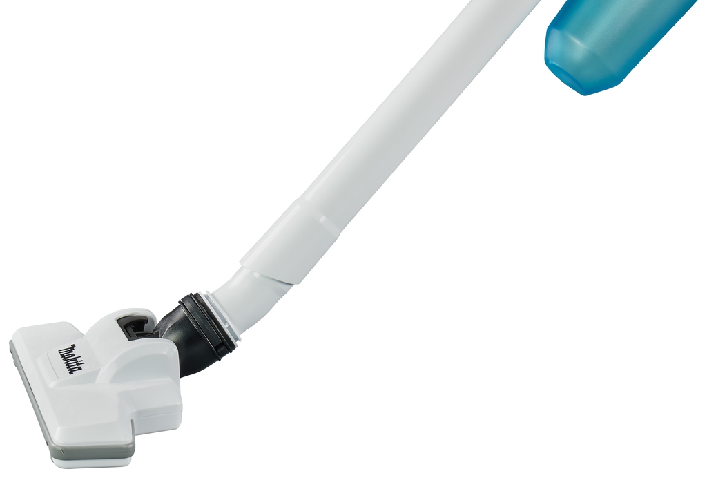 Aspirator vertical fără fir Makita CL001GZ22, alb, 40V max., fără baterii și încărcător, cu separator de praf ciclonic