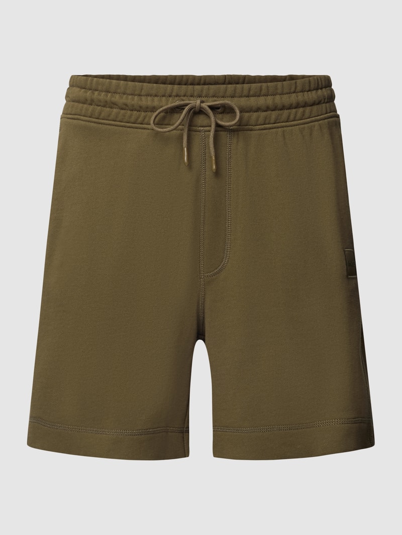 Sweatshorts mit Logo-Stitching Modell 'SEWALK' in fuchsia