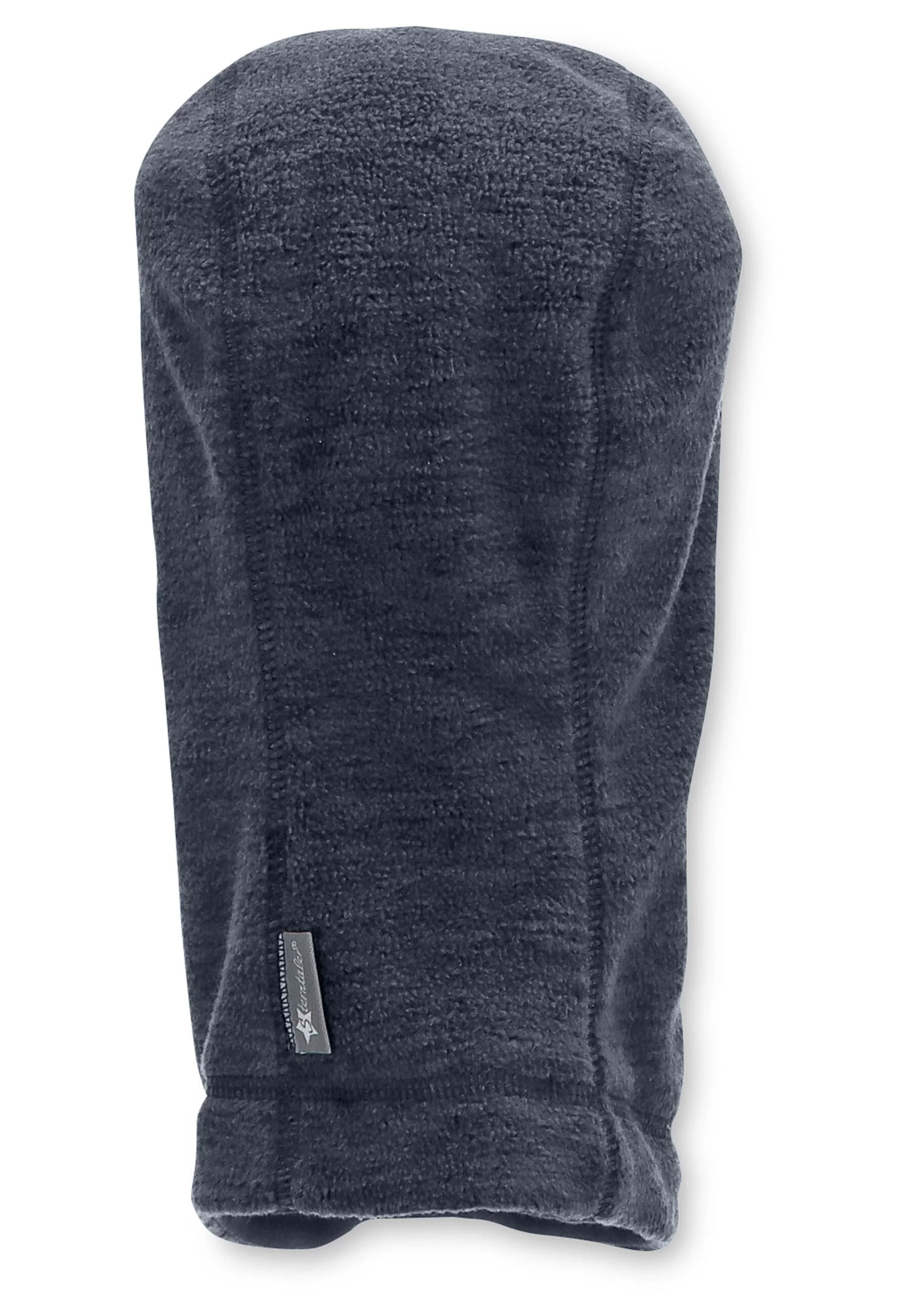 Schalmütze aus Microfleece melange (recycelt)
