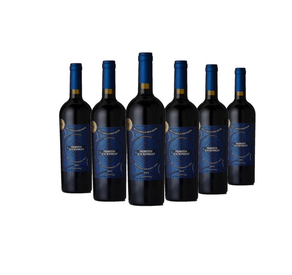 Duca Della Seduzione Primitivo Susumaniello Salento IGT - 6er Karton