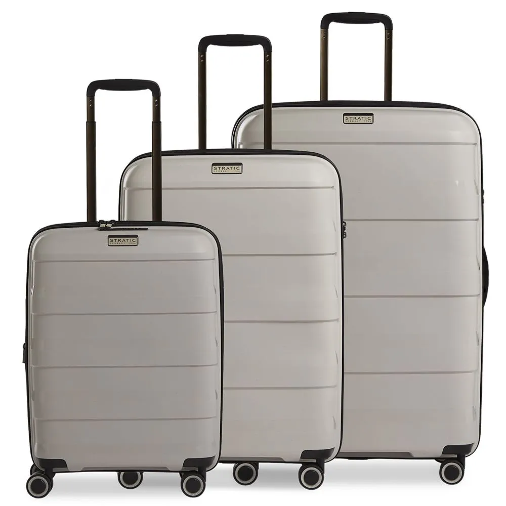Stratic STRAW + - Koffer-Set 3-teilig (S, M, L) - Beige