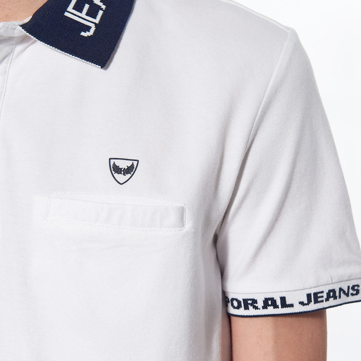 CYKO   Polo blanc Homme