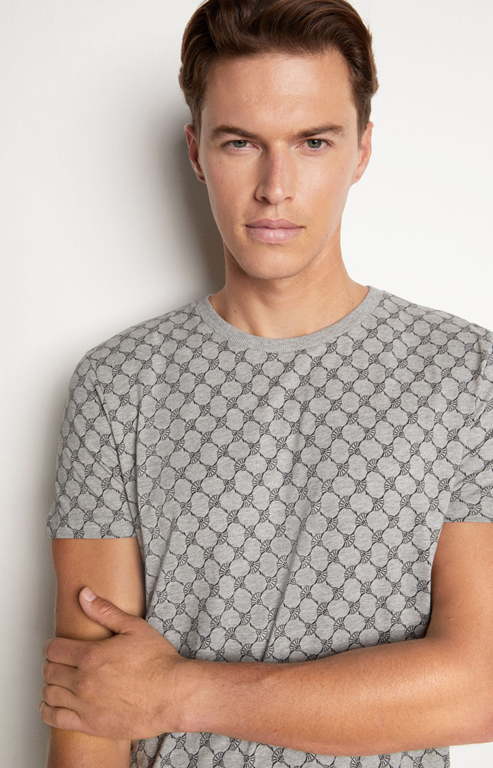Loungewear T-Shirt in Grau