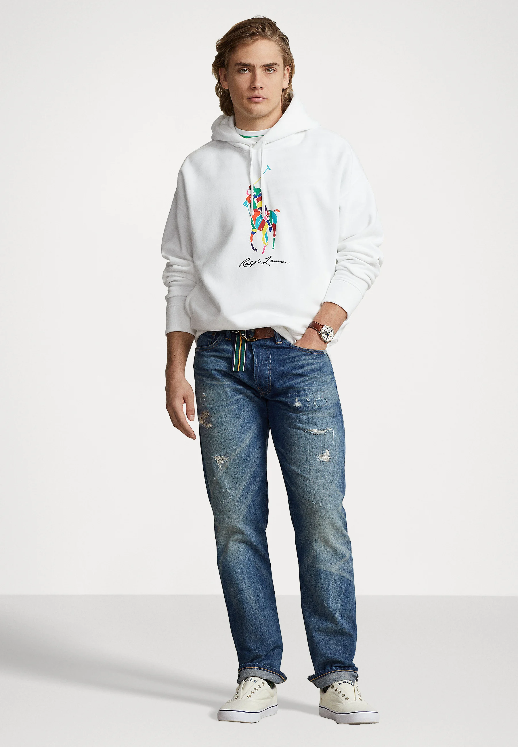 Polo Ralph Lauren Sudadera con capucha de manga larga