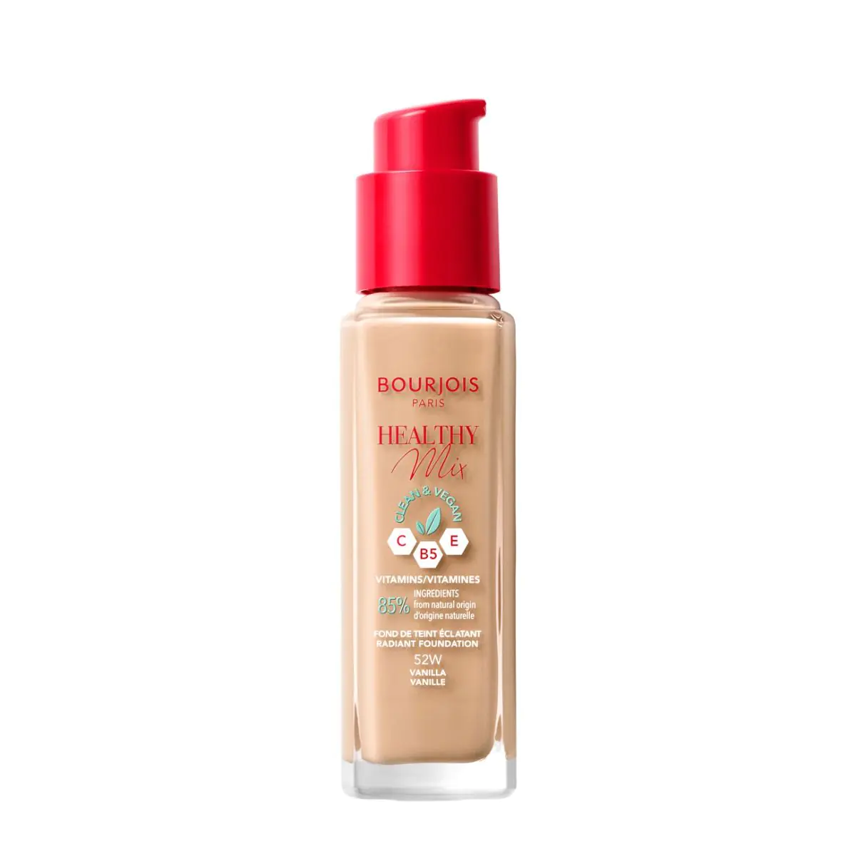 Bourjois Healthy Mix Clean & Vegan podloga za lice u nijansi 52 Vanilla