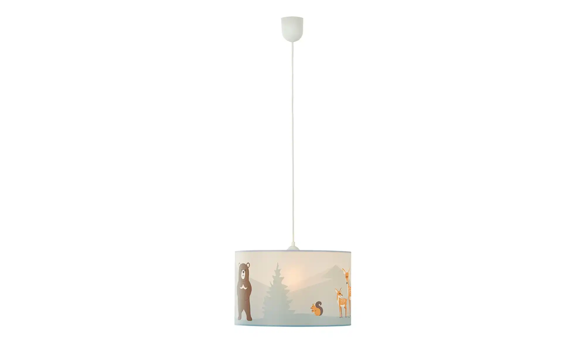 Pendelleuchte, 1-flammig, `Wald`