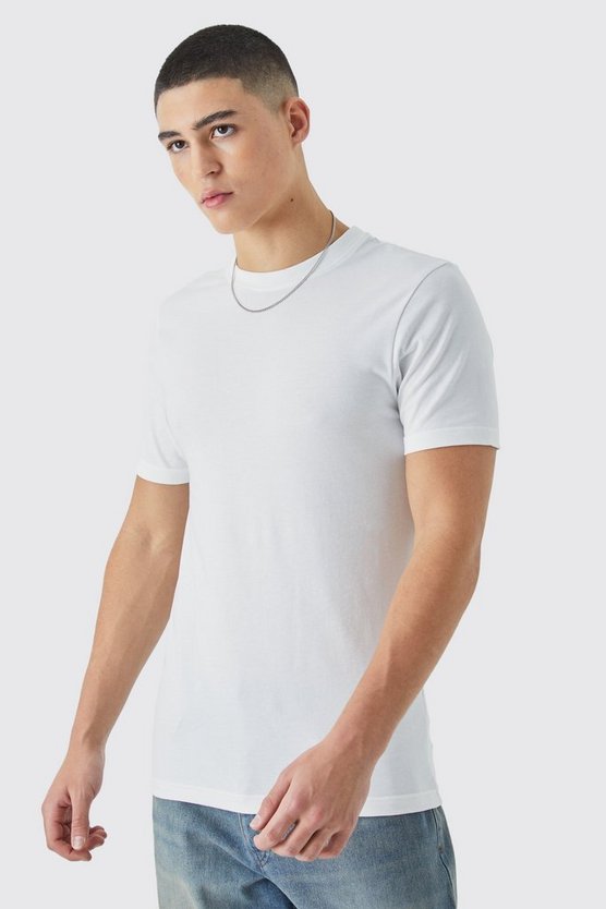 Basic Muscle-Fit T-Shirt