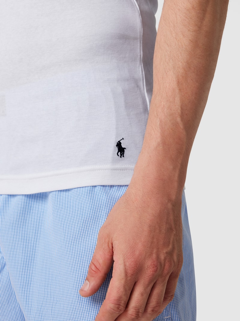 Tanktop mit Rundhalsausschnitt im 2er-Pack in weiß