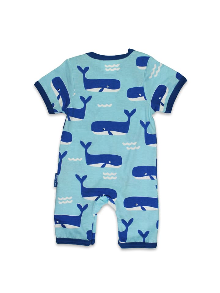 Toby Tiger Spieler mit Wal und Wellen Print in blau günstig kaufen