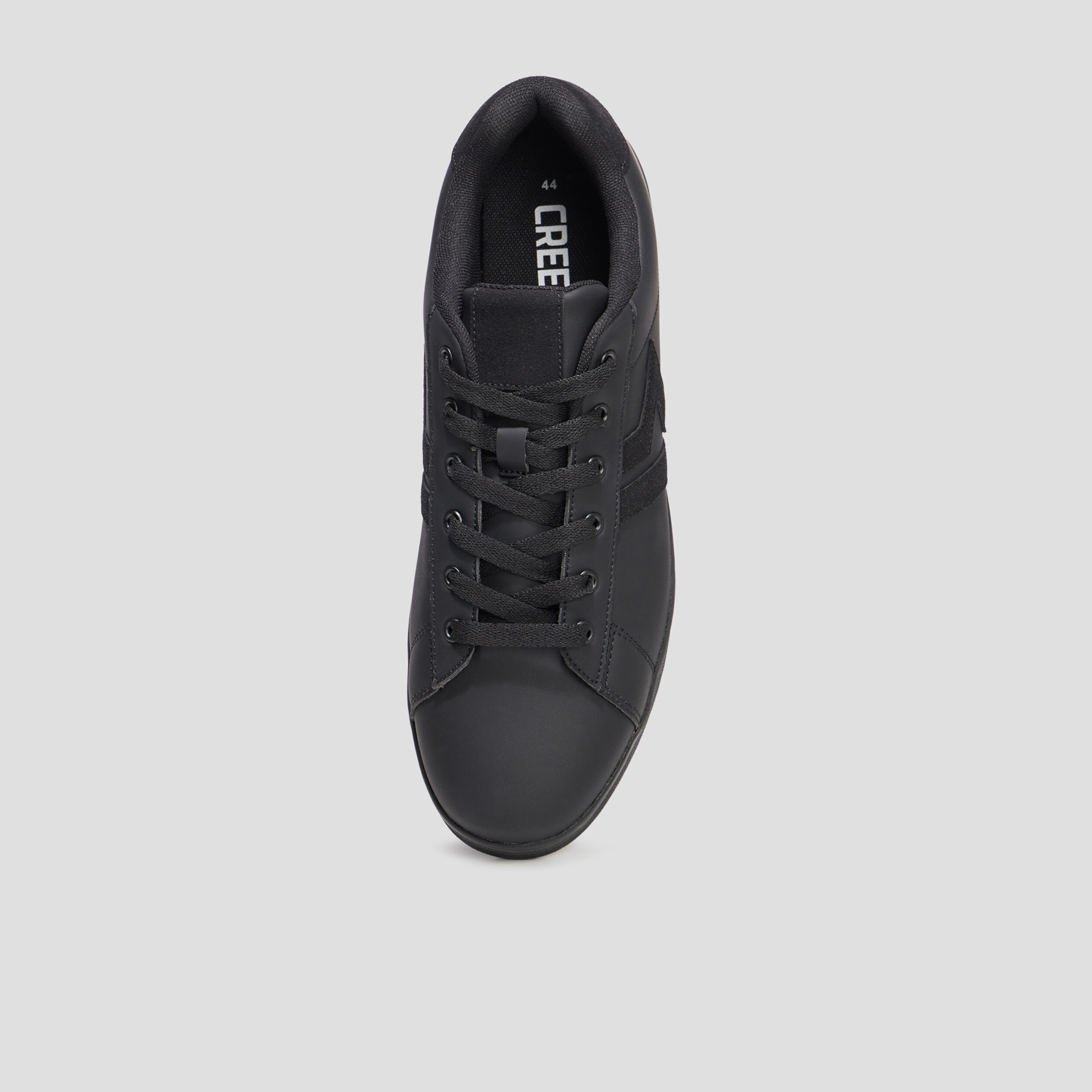 Tennis basses à lacets Creeks Thisto noir homme | La Halle