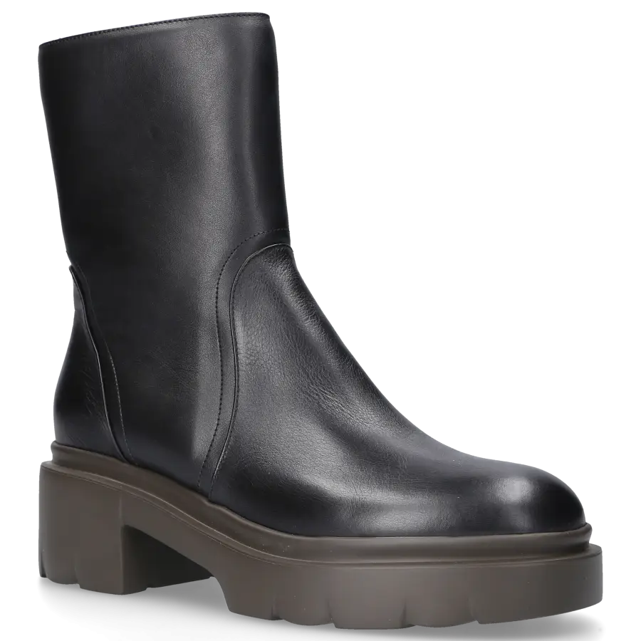 Pomme D`OR - Klassische Stiefeletten 3194A Kalbsleder - schwarz