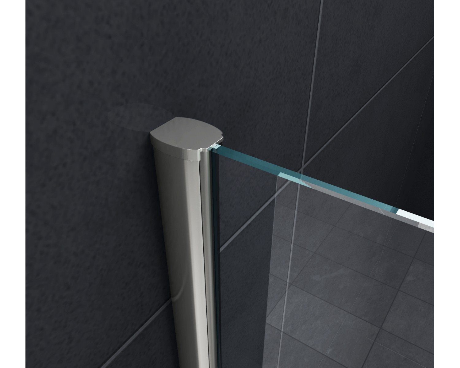 Home Systeme Badewannenaufsatz Duschwand Duschtrennwand Duschkabine Duschabtrennung Glaswand Klarglas