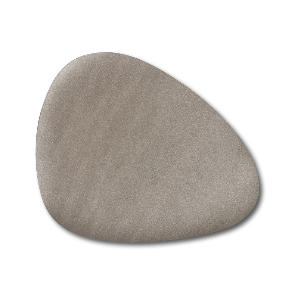 Tischset metallic taupe