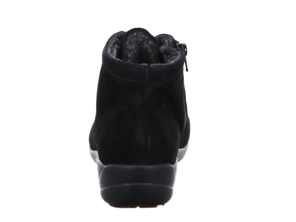 SEMLER Schnür-Stiefeletten schwarz B731