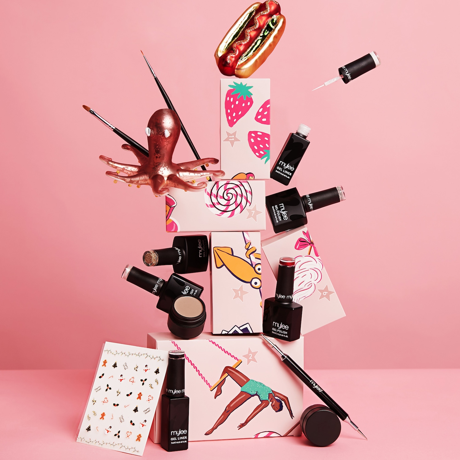 MyGel Winter Carnival Collection Gel-Nagellack-Set