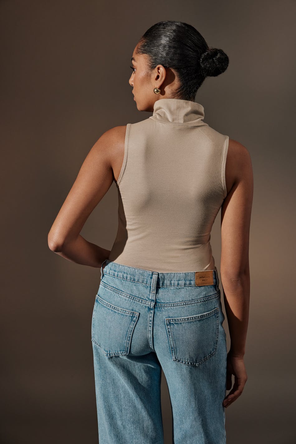 Cropped polo tank