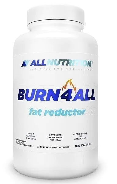 Κάψουλες για τη μείωση του λίπους Allnutrition Burn4All