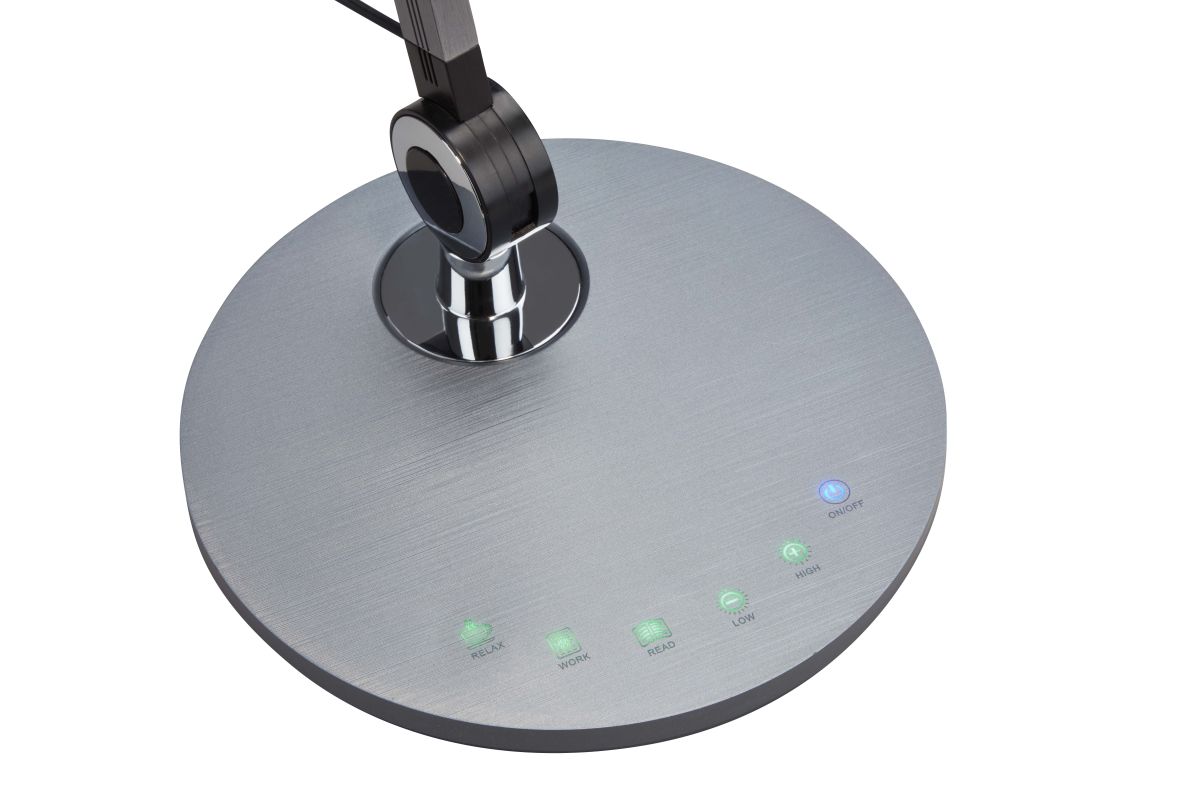 Briloner LED Tischleuchte Office anthrazit