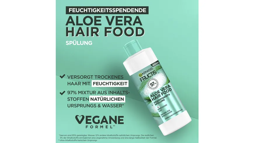 Garnier Fructis Aloe Hair Food Spülung 400 ml