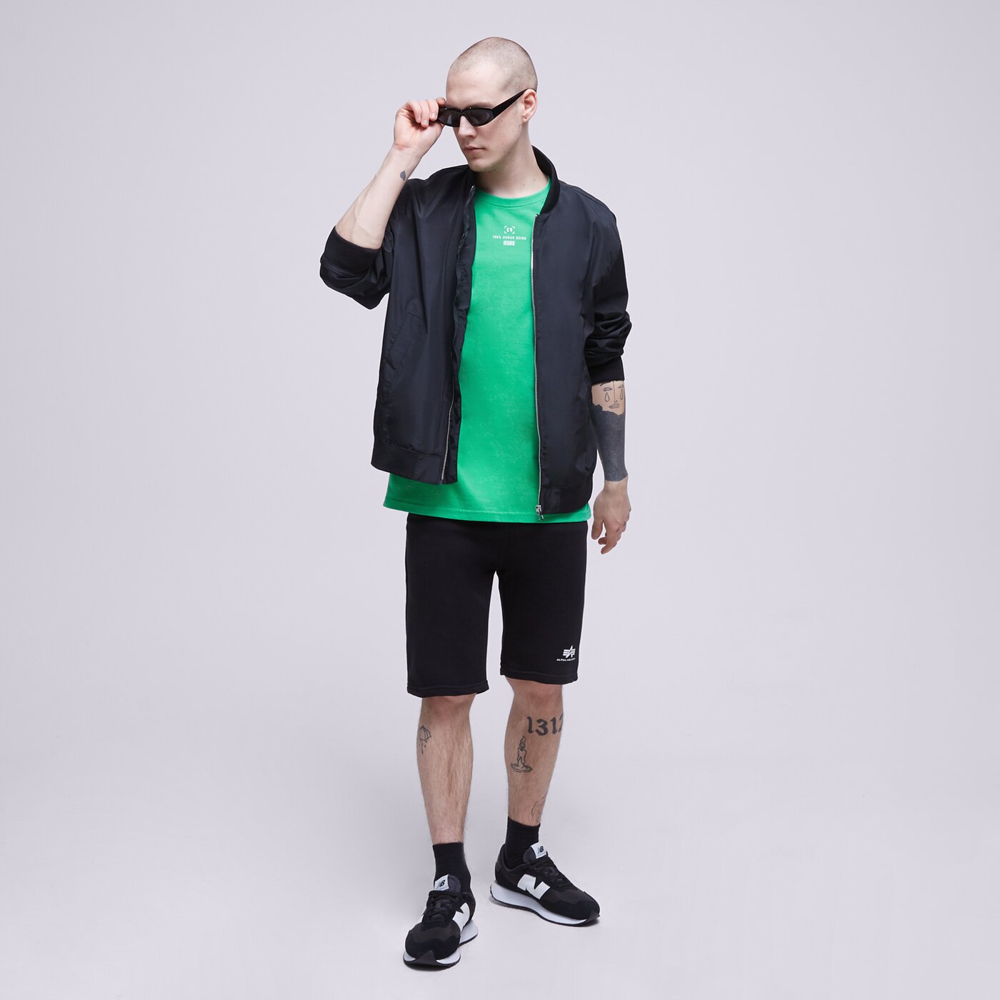 ALPHA INDUSTRIES SHORTS BASIC SL Schwarz