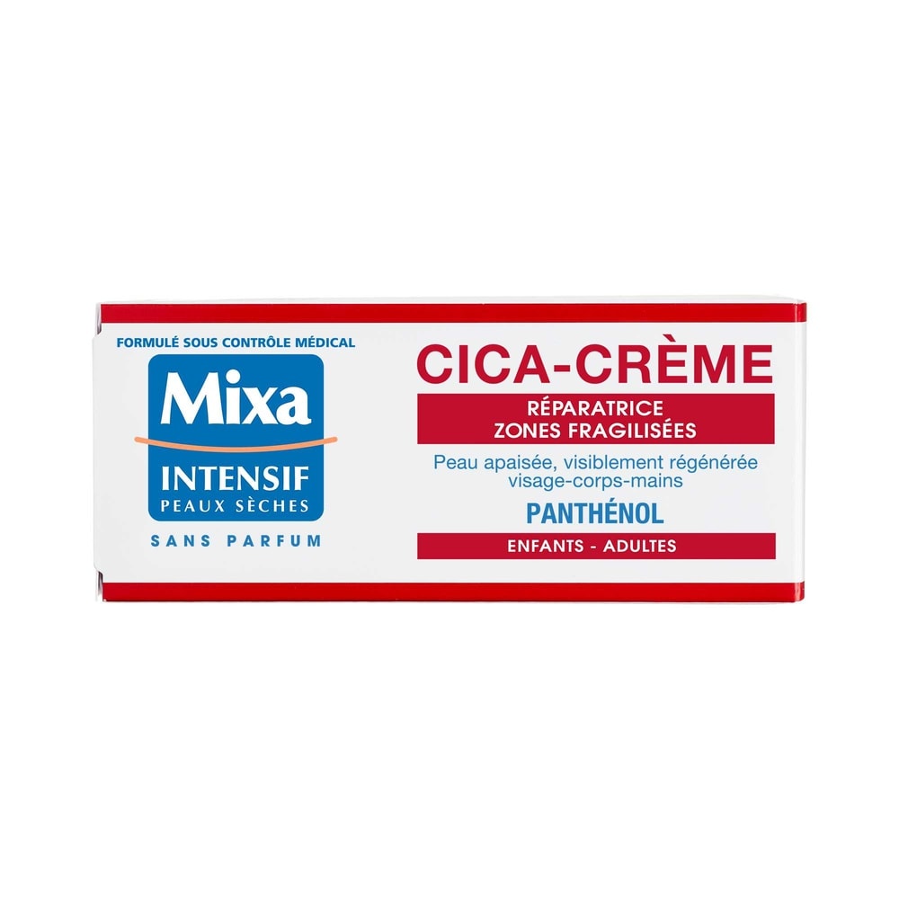 mixa Intensif Peaux Sèches Cica-Crème Réparatrice Zones Fragilisées