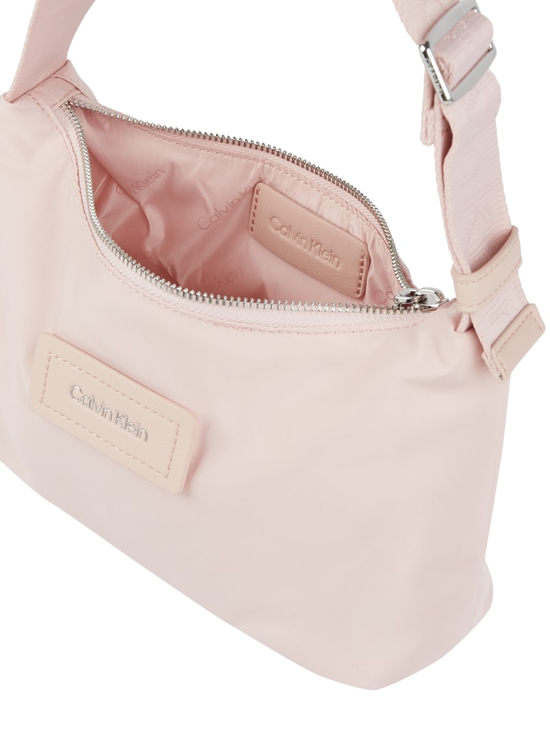 Pochette aus Textil in rosé