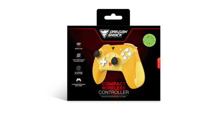 PopTop Compact Wireless Controller für Switch (Pikachio)