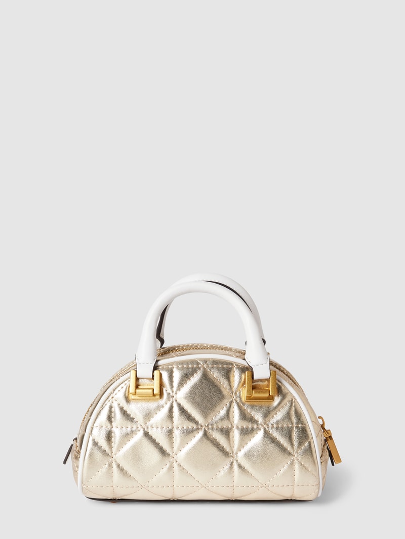 Bowling Bag in Stepp-Optik Modell 'MILDRED' in gold