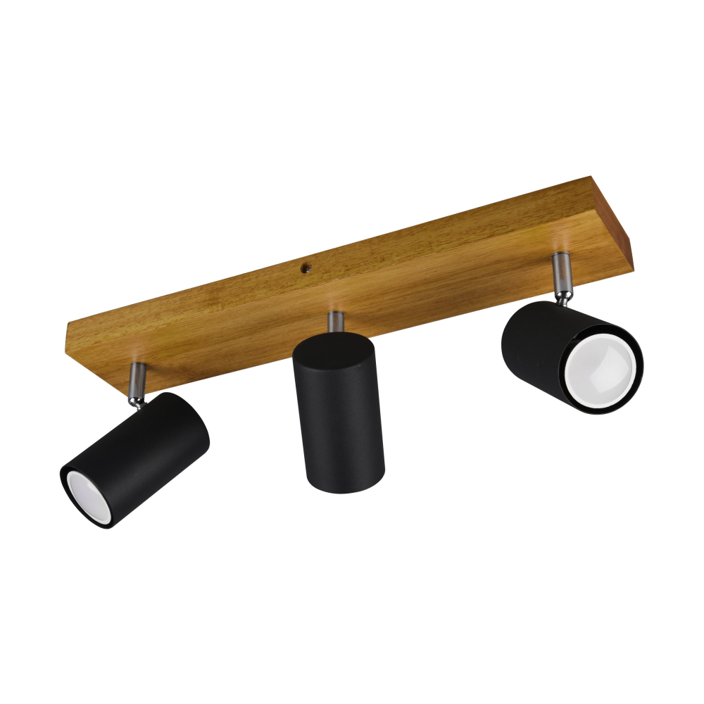 Balkenspot Marley schwarz, Holz