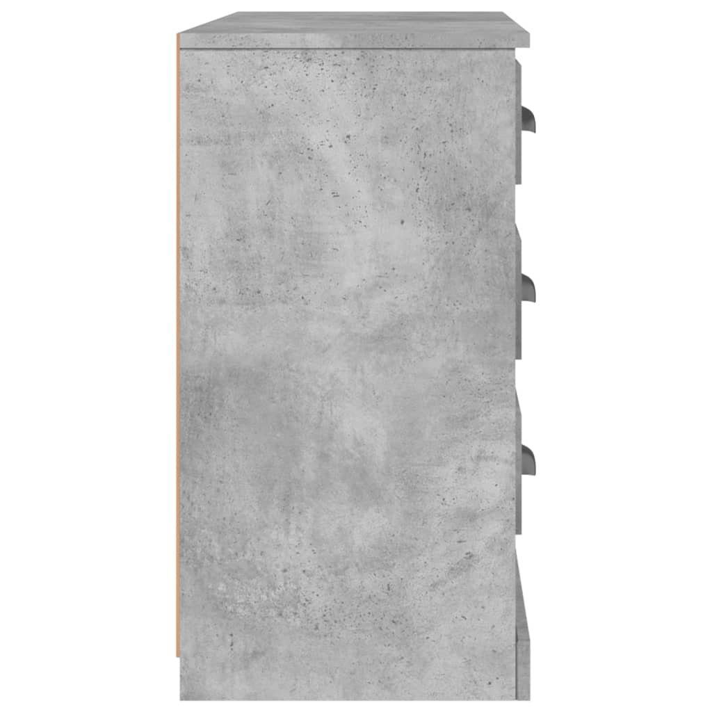 vidaXL Sideboard Sideboard Betongrau 104,5x35,5x67,5 cm Holzwerkstoff (1 St)