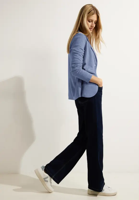 CECIL Sweatblazer in Piqué