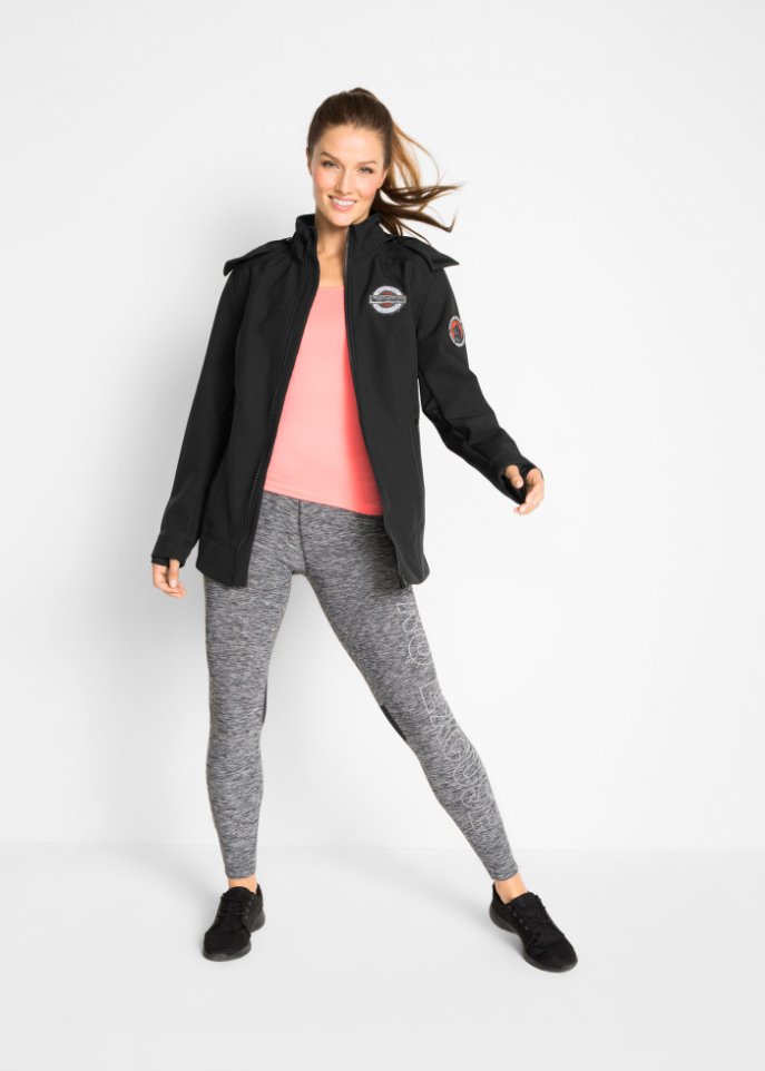 Softshelljacke, wasserabweisend