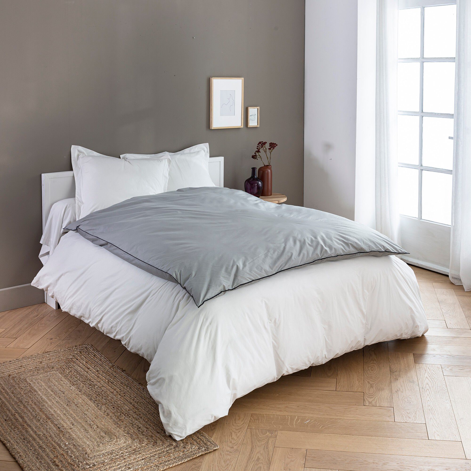 Édredon naturel duvet et plumettes qualité prestige
