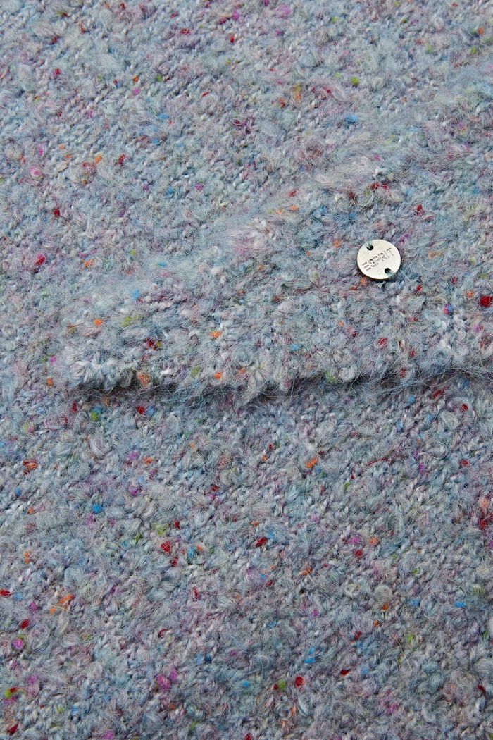 Dreieckstuch aus Bouclé
