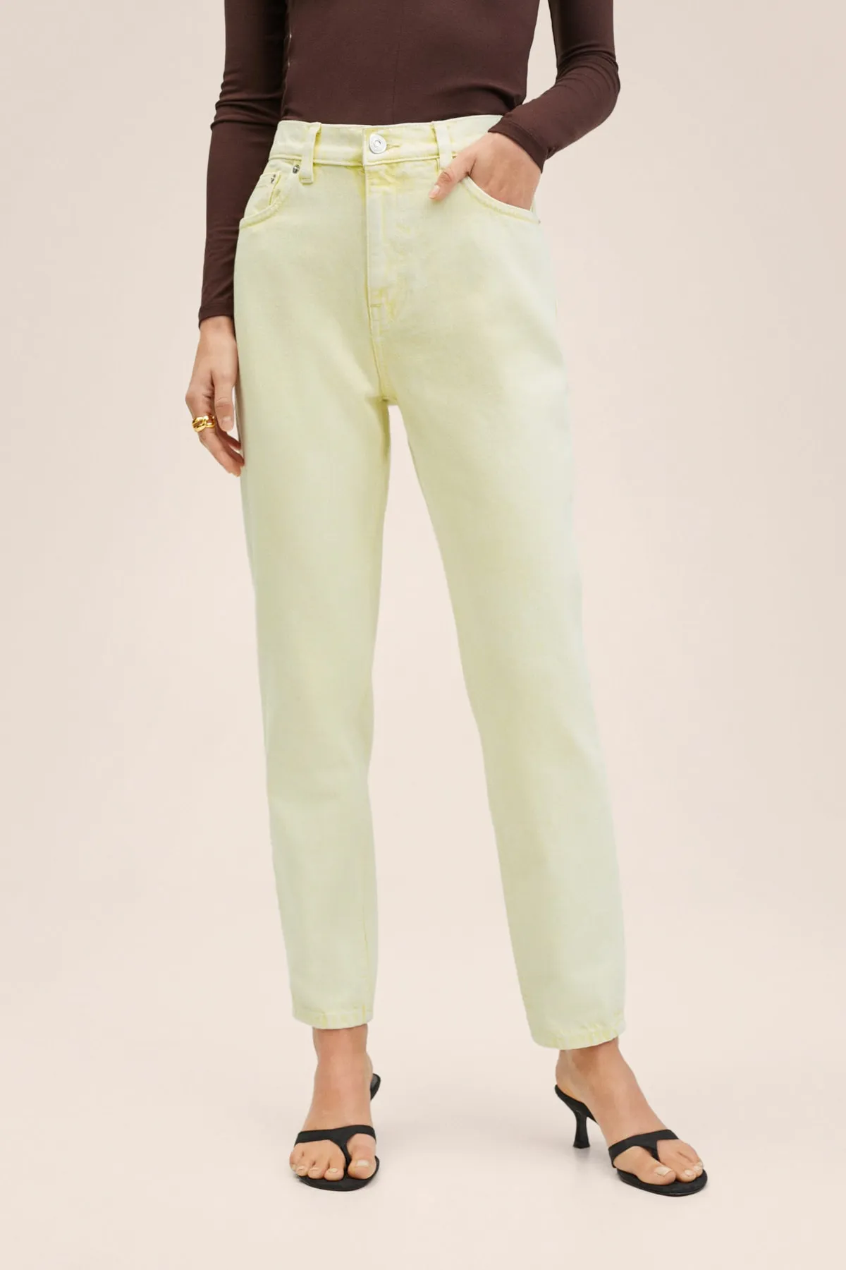 MANGO  27015768 Damen/Mädchen Limette