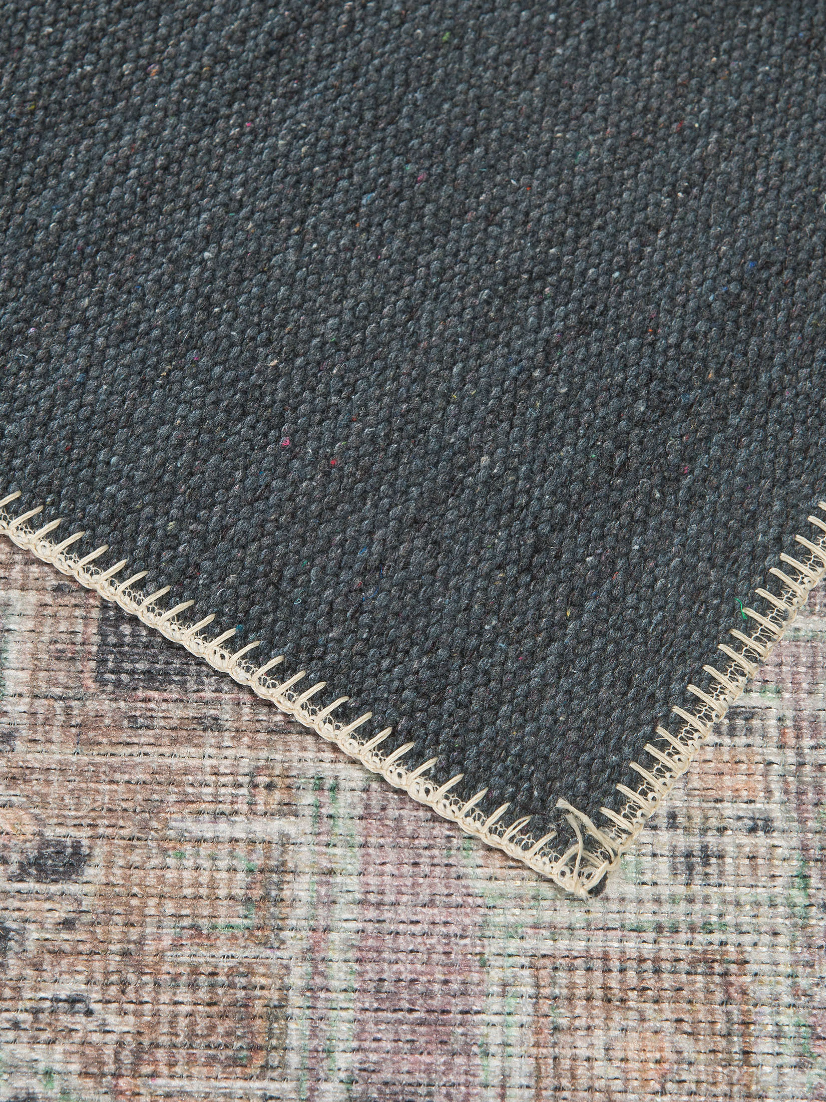 Carpeneto Vintage-Teppich, Dunkelblau