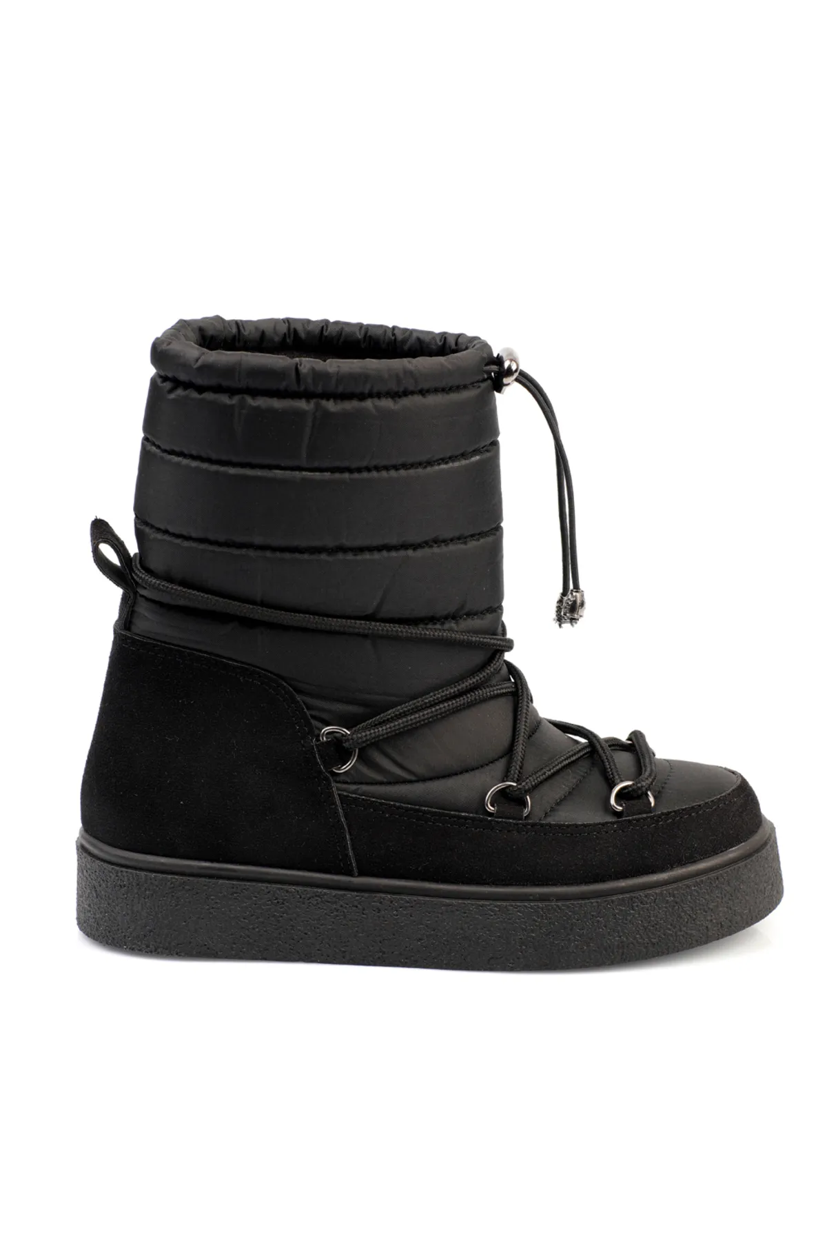 Capone Outfitters  Fallschirmspringer-Schneestiefel für Damen mit runder Zehenpartie