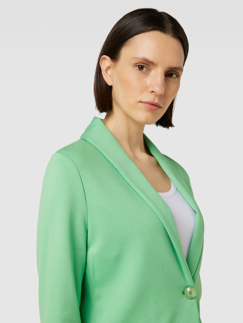 Blazer mit Schalkragen in grün