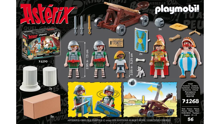 PLAYMOBIL 71268 - Asterix: Numerobis und die Schlacht um den Palast