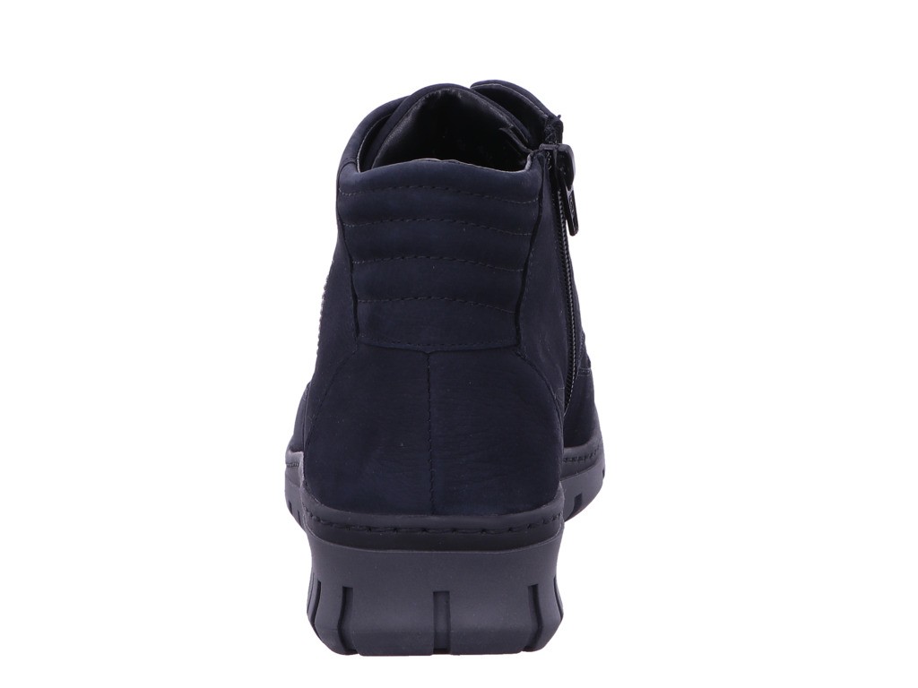 WALDLÄUFER Schnür-Stiefeletten blau ELEFANT