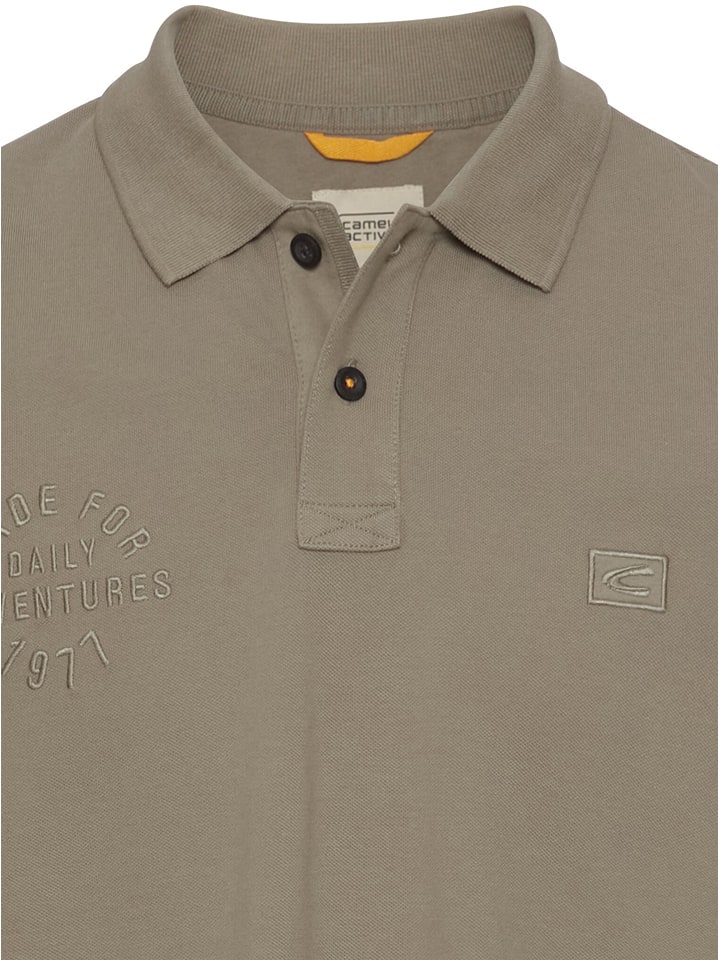 Camel Active Poloshirt in Khaki günstig kaufen