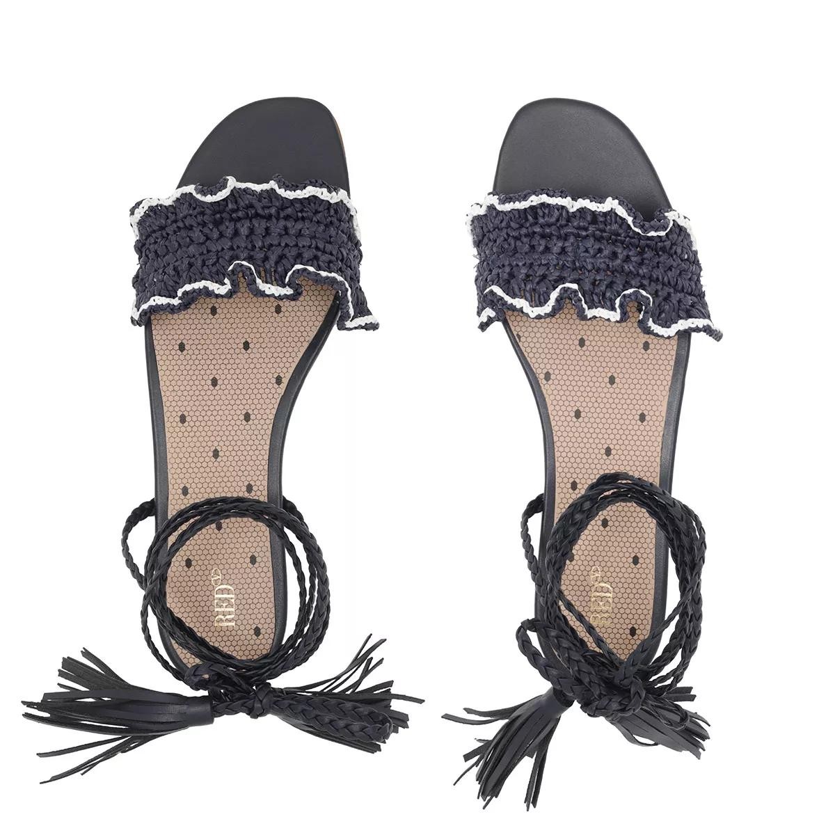 RED VALENTINO Komfort Sandalen bunt Sandale