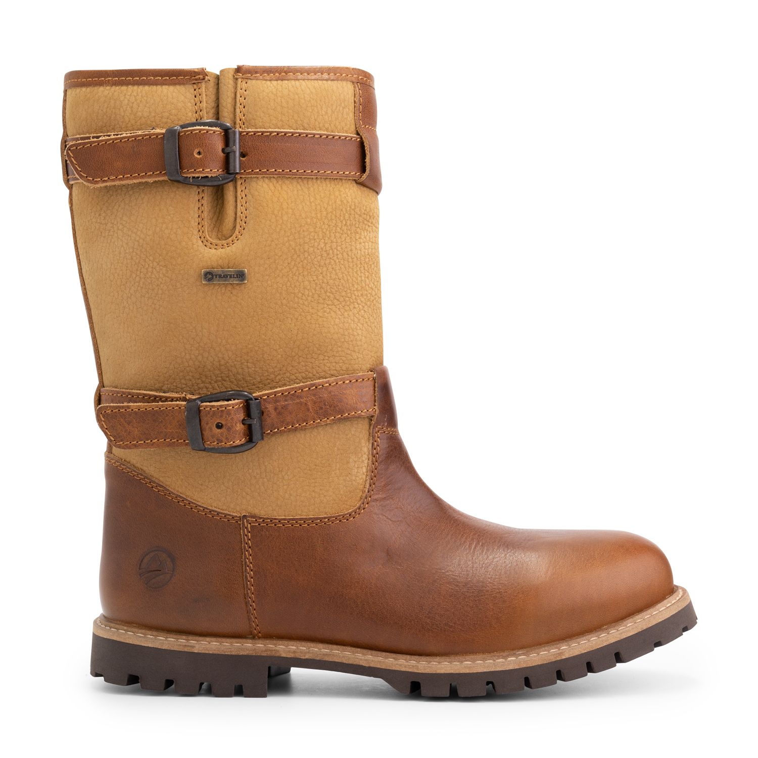Travelin' Sweden cognac Herren Outdoorstiefel