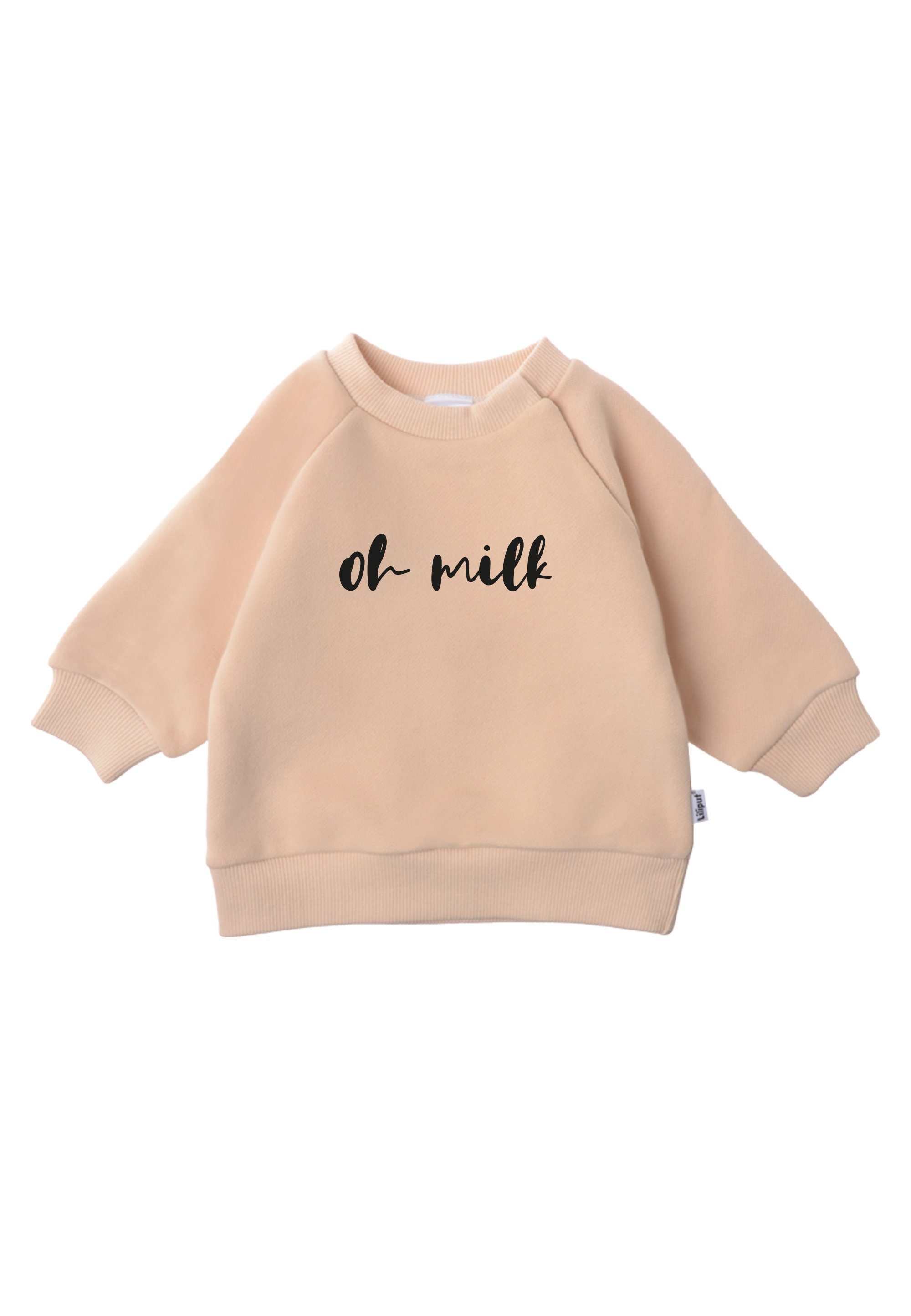 Liliput Sweatshirt Oh Milk mit Rundhalsausschnitt