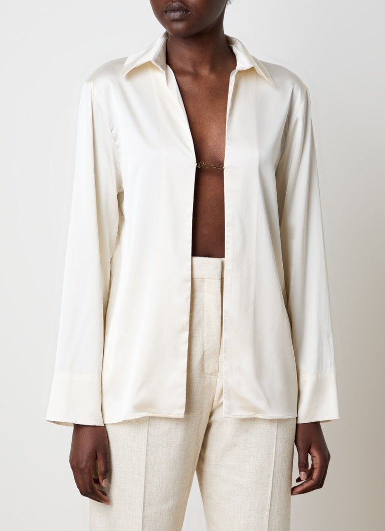 Bluzka satynowa Jacquemus The Notte